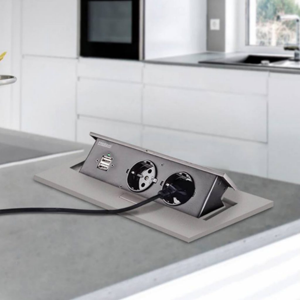 پریز توکار کابینتی ملونی
