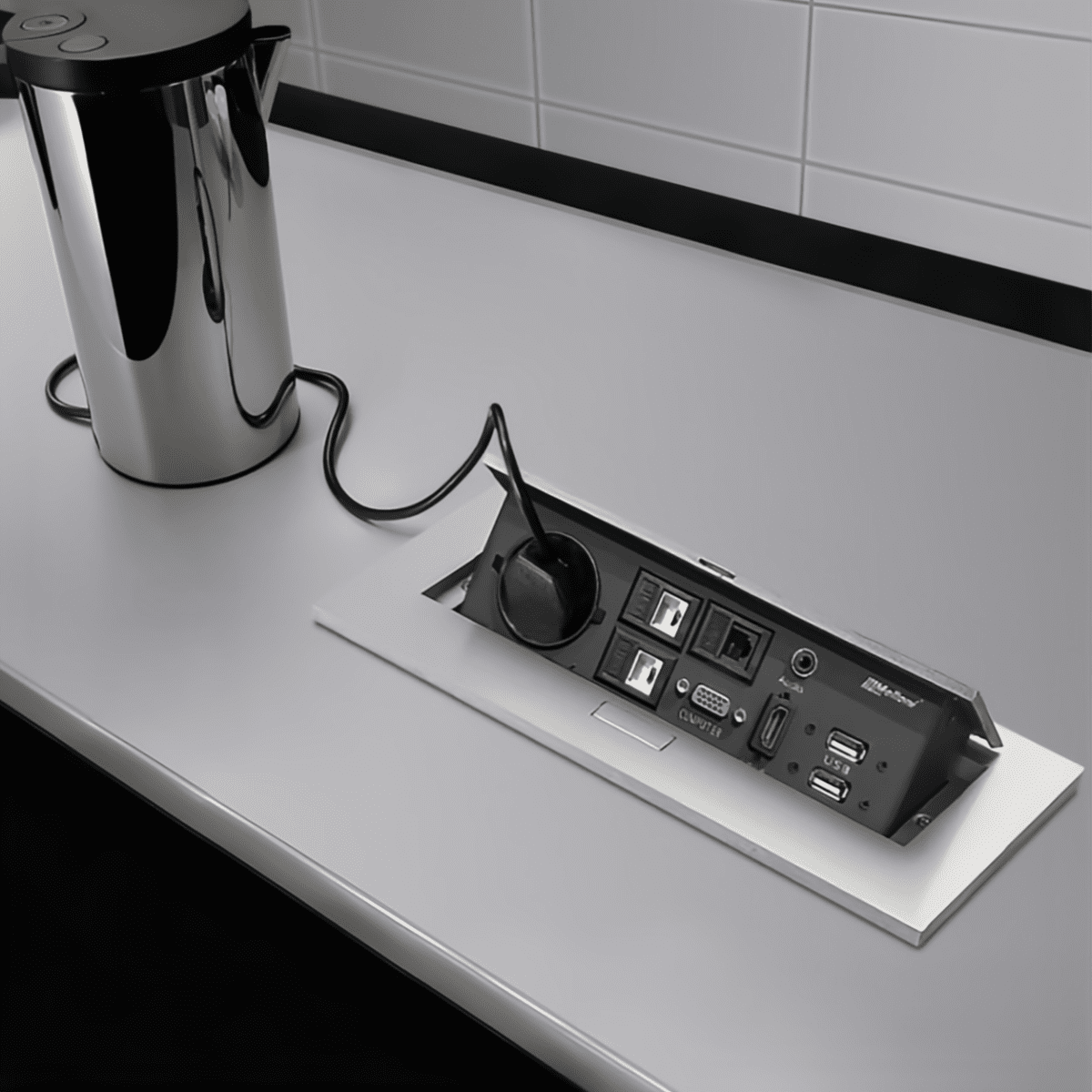 پریز توکار کابینتی ملونی مدل 10024