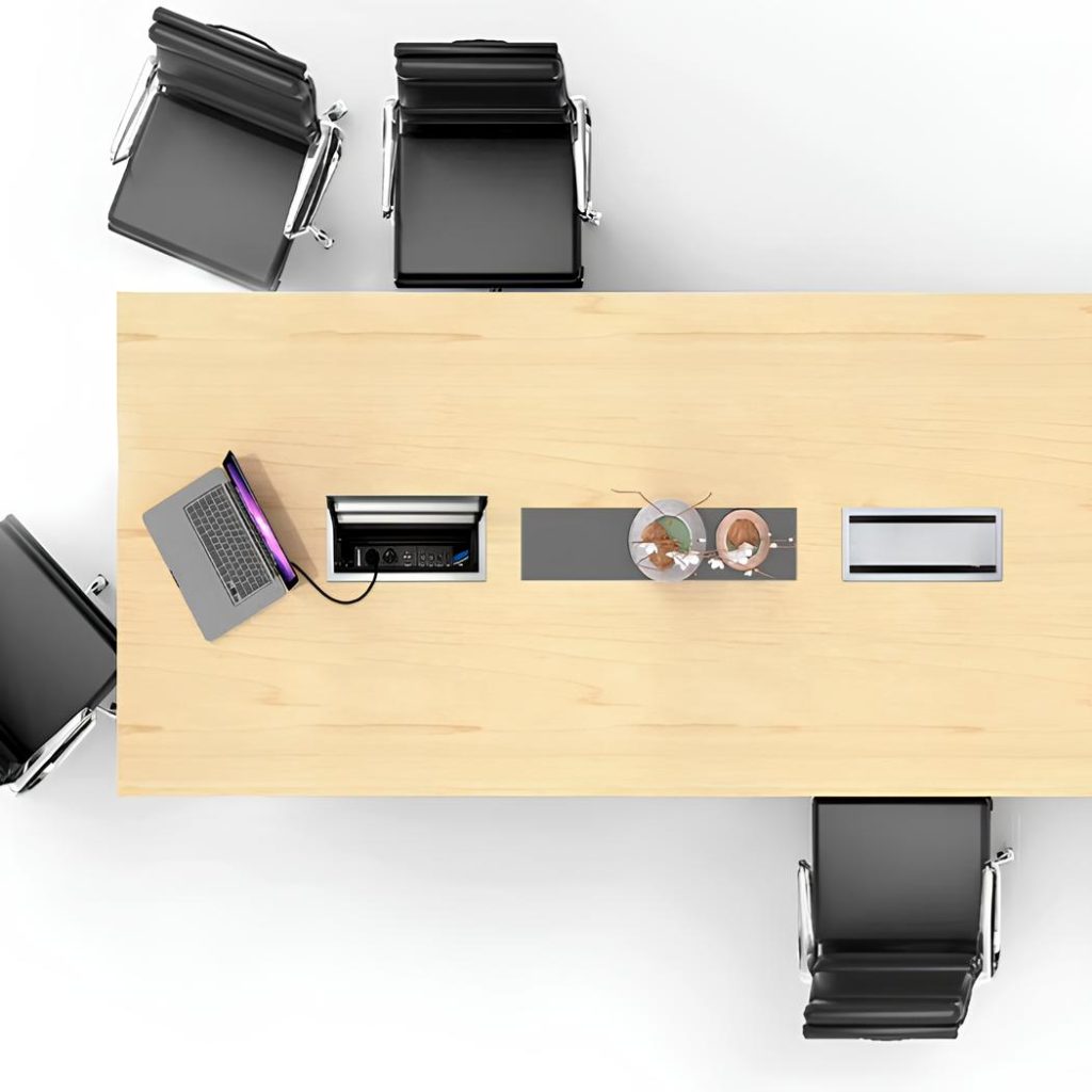 پریز توکار کابینتی دو طرفه ملونی