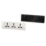 خرید پریز توکار کابینتی Universal ملونی مدل 10152