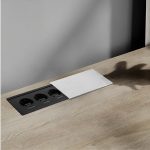 پریز توکار کابینتی کشویی ملونی مدل 10078