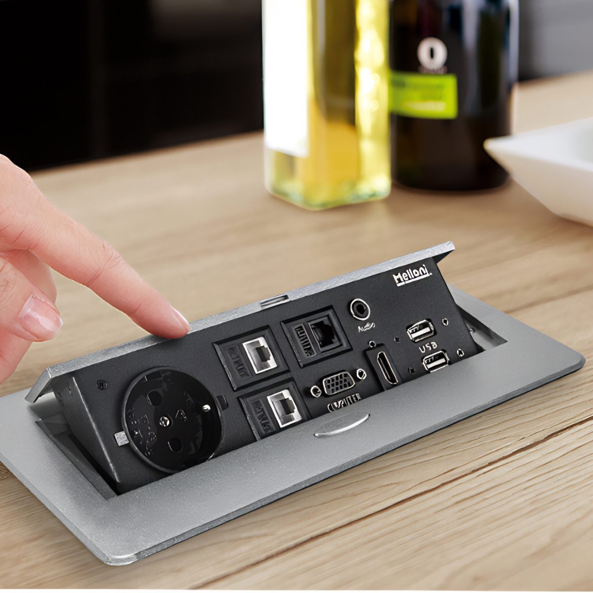 پریز توکار کابینتی ملونی مدل 10092