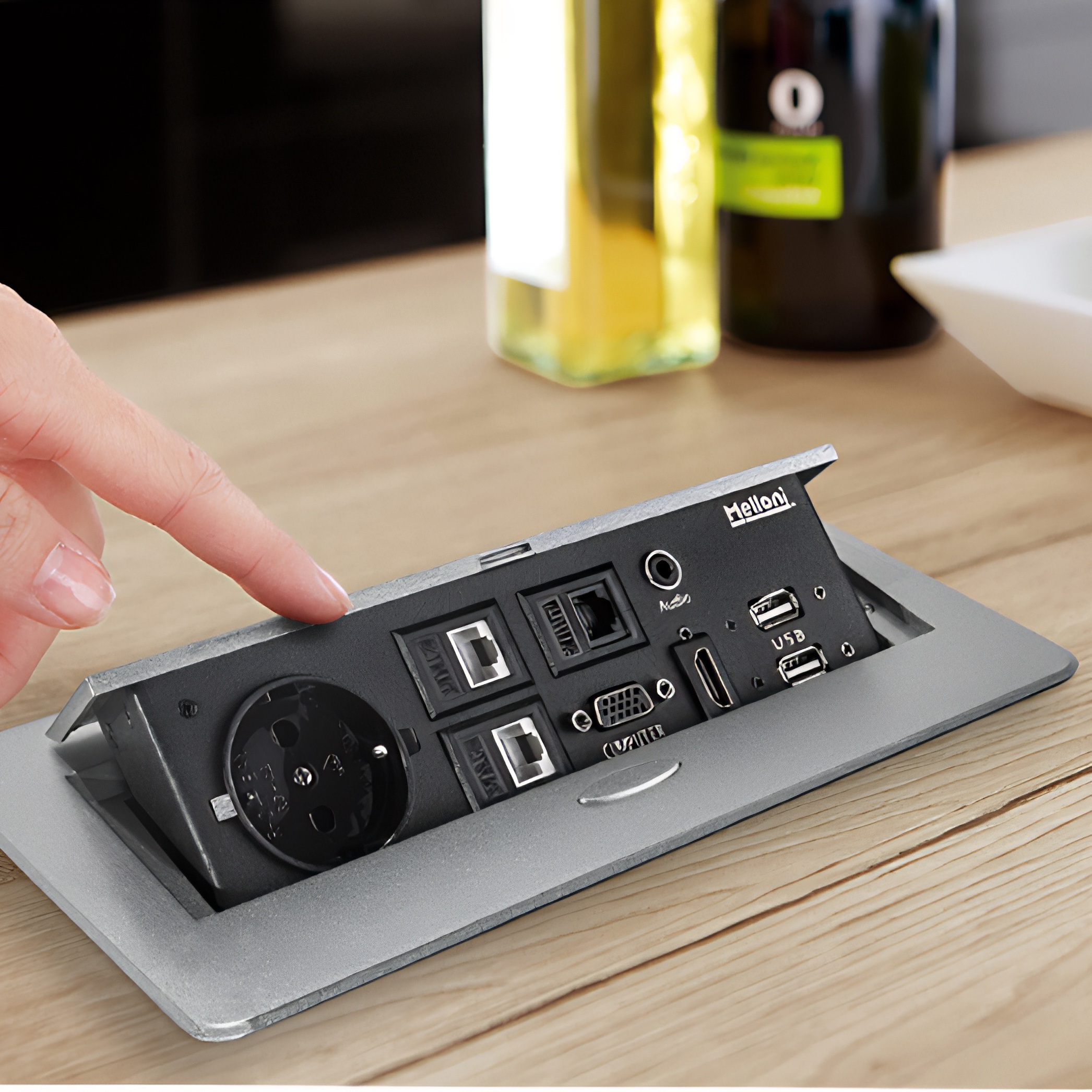 پریز توکار کابینتی ملونی مدل 10092