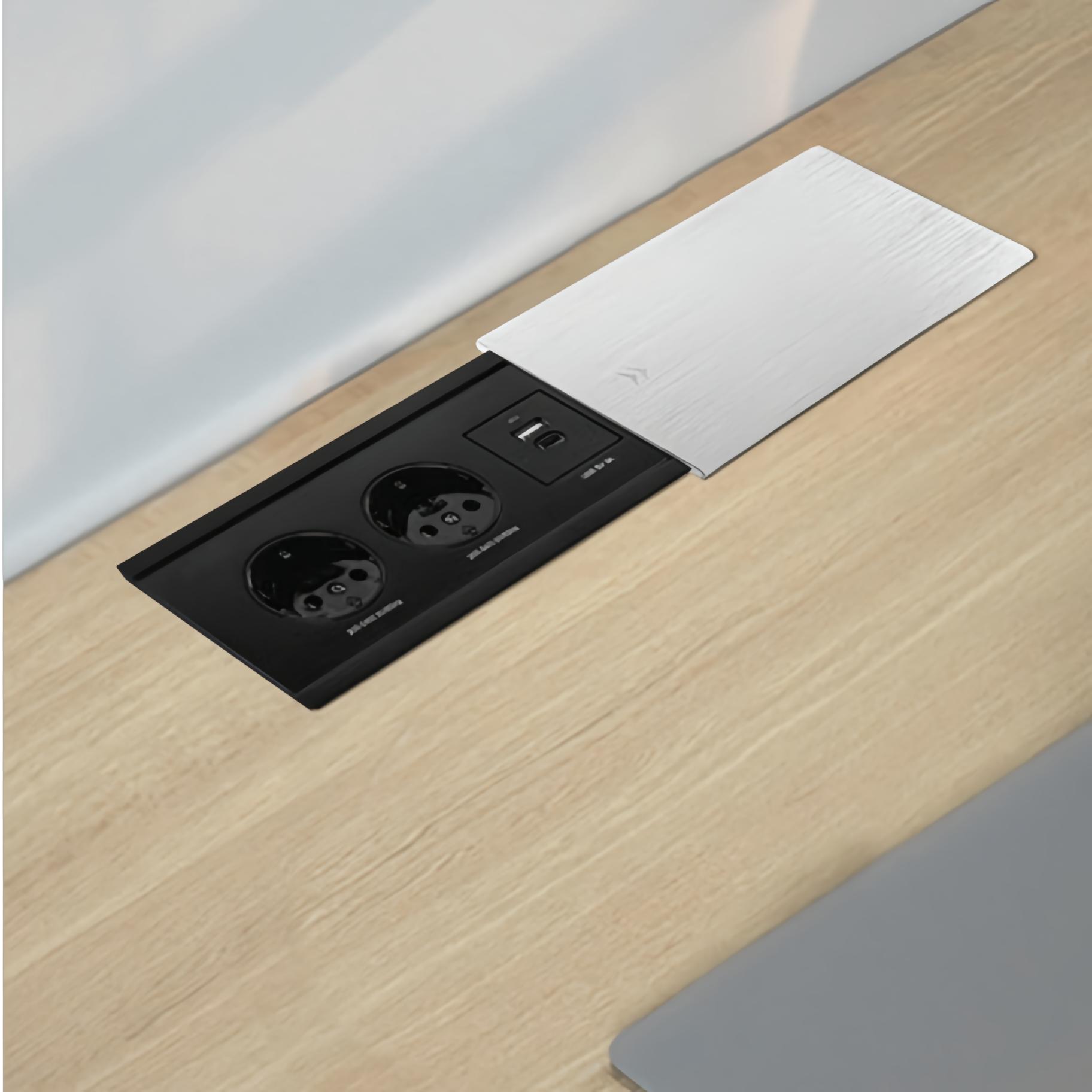 پریز توکار کشویی کابینت ملونی