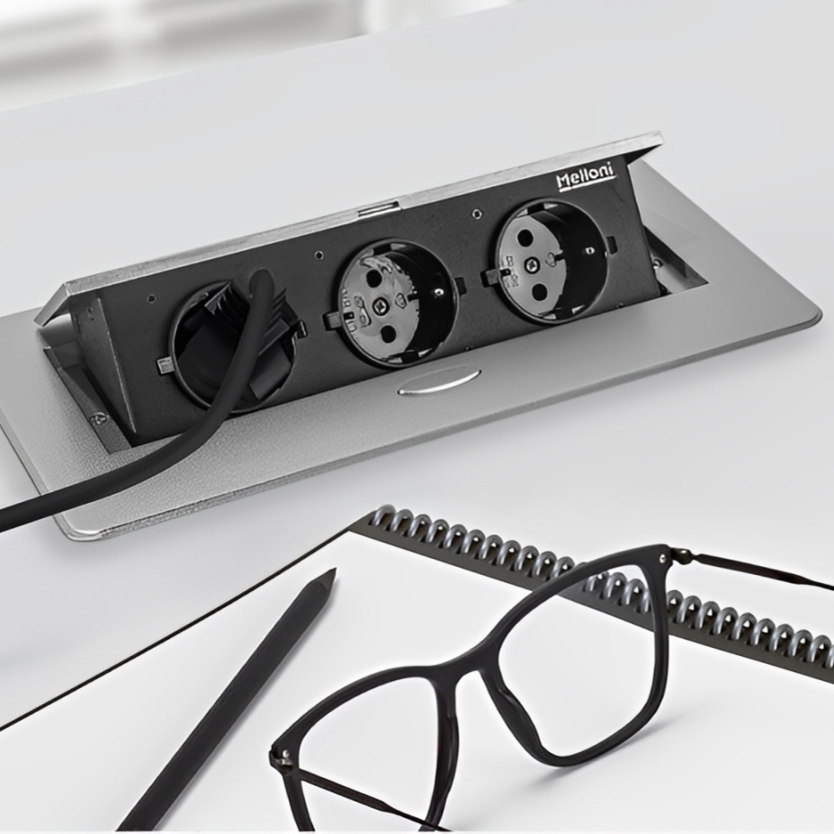 پریز توکار کابینت ملونی