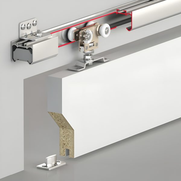 مکانیزم تک درب ریلی کشویی آلباتور