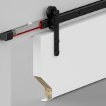 یراق درب ریلی آرام بند روستیک آلباتور مدل 8820