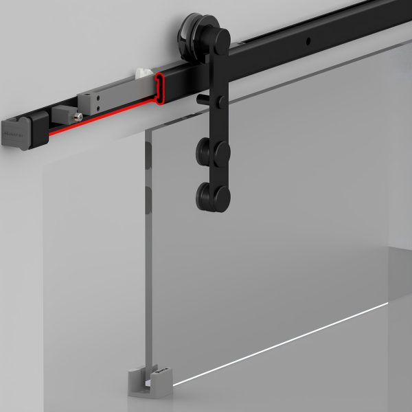 مکانیزم درب ریلی شیشه‌ای روستیک آلباتور مدل 119 8920