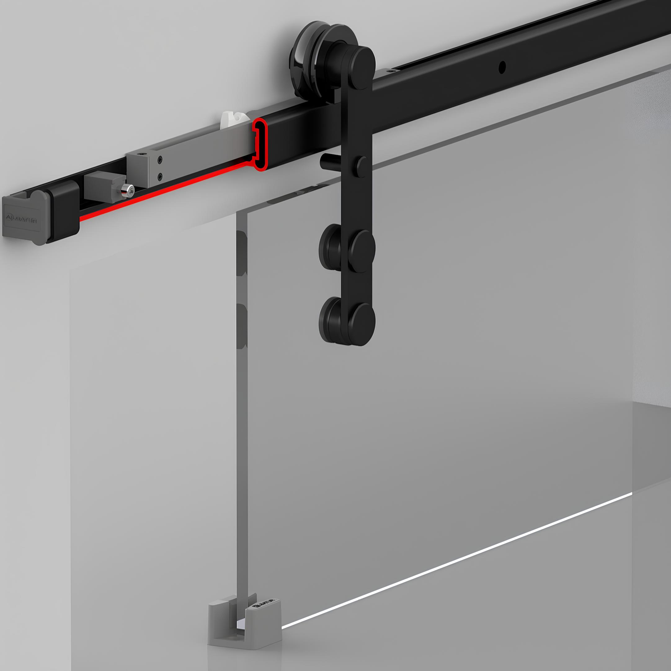 مکانیزم درب ریلی شیشهای روستیک آلباتور مدل 119 8920 مکانیزم درب ریلی شیشهای روستیک آلباتور مدل 119 8920