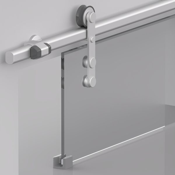 یراق درب شیشه‌ای روستیک آلباتور مدل 8900