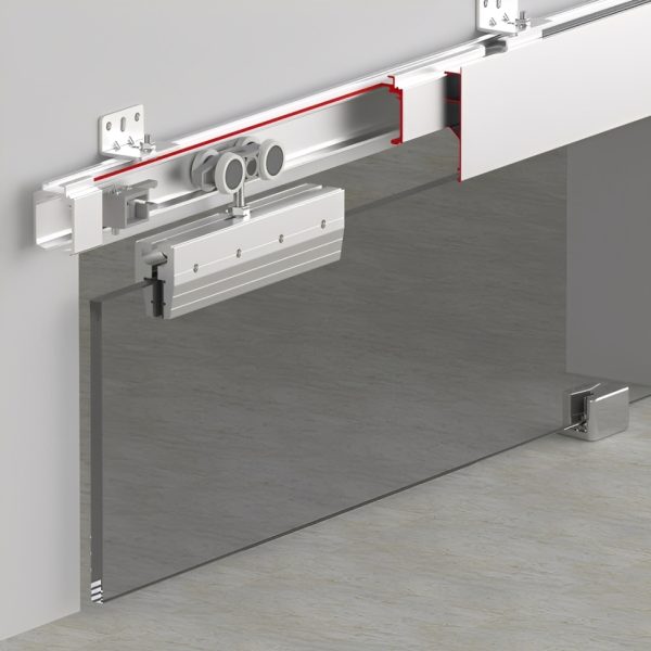 مکانیزم آویز درب شیشه ای آلباتور 120 کیلویی مدل 9900