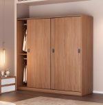 یراق درب ریلی کمد دیواری آرام بند ملونی دو درب و سه درب