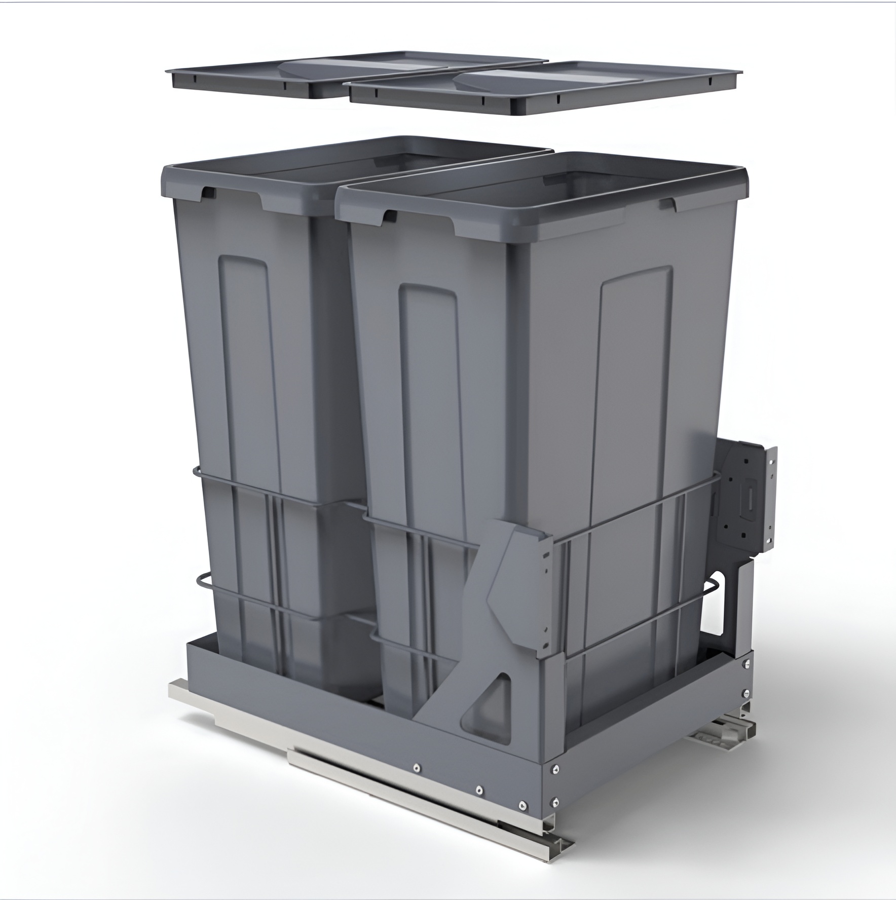 سطل زباله کابینتی ملونی ۹۰۲۸ سطل زباله کابینتی ملونی ۹۰۲۸