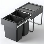 خرید سطل زباله داخل کابینت ریلی ملونی ۹۱۹۸