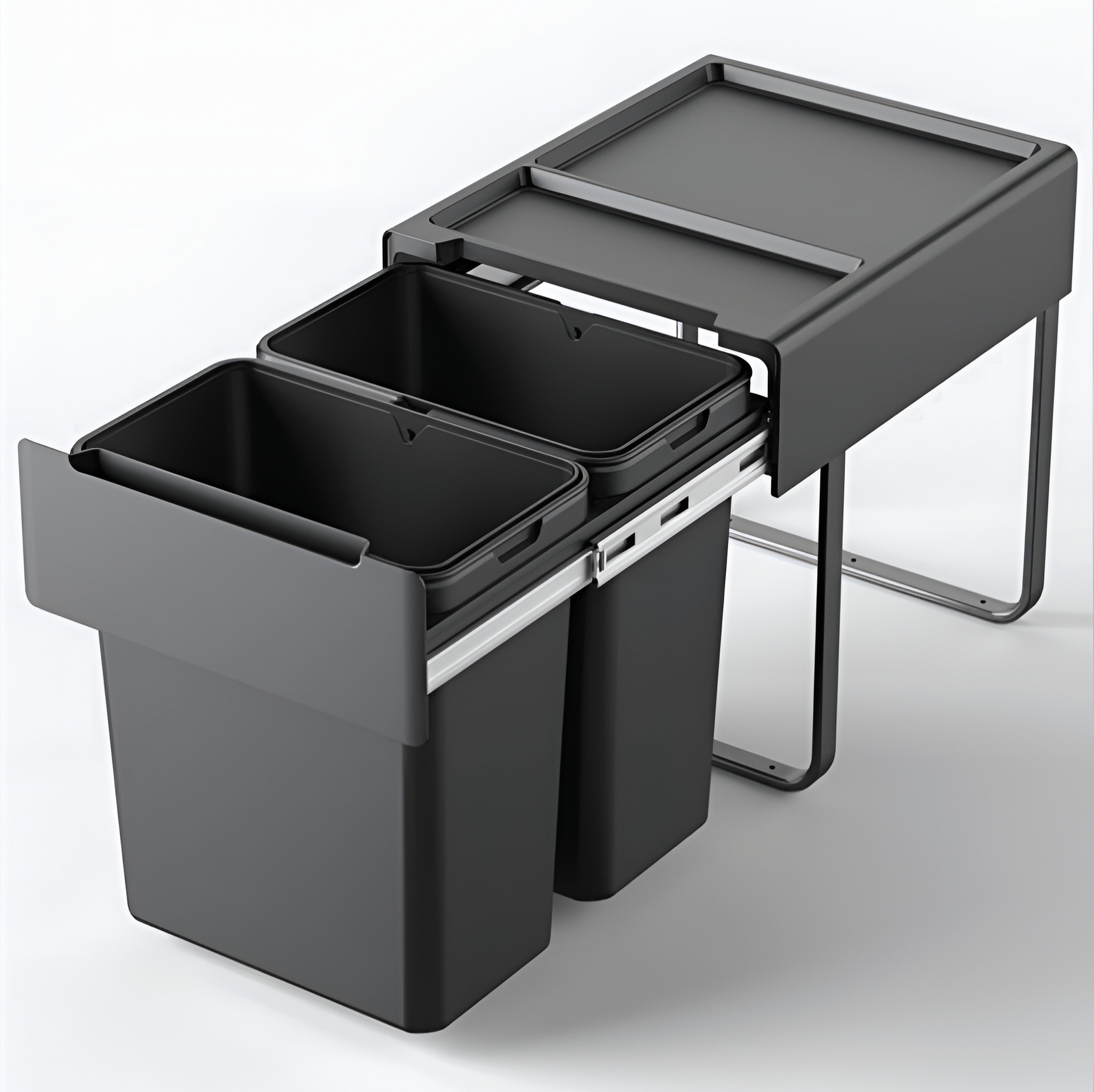 خرید سطل زباله داخل کابینت ریلی ملونی ۹۱۹۸ خرید سطل زباله داخل کابینت ریلی ملونی ۹۱۹۸