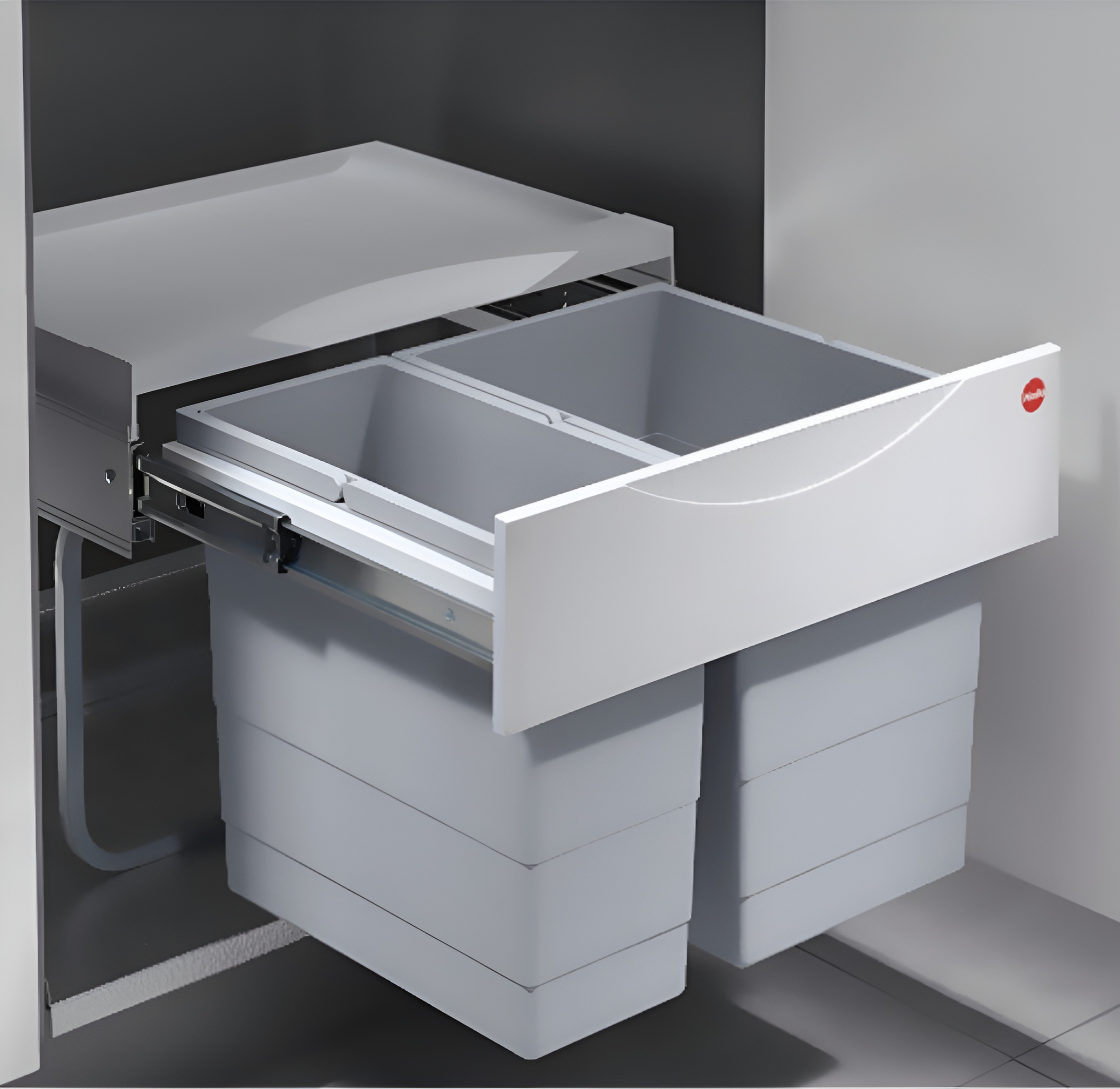 خرید و قیمت سطل زباله کابینتی هایلو Q150 خرید و قیمت سطل زباله کابینتی هایلو Q150