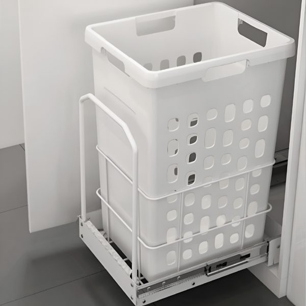 خرید سبد لباس چرک ریلی آرام بند ملونی مدل ۹۱۵۴