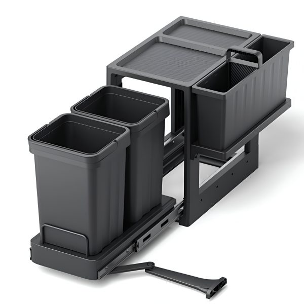 خرید سطل آشغال کابینتی ملونی ۹۲۴۶ auto bin